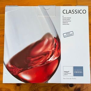 Set of 6 Brand New Wine Glasses